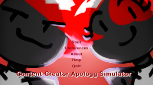 play Content Creator Apology Simulator