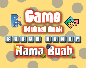 play Susun Huruf Nama Buah