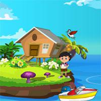 play Games4Escape-Island-Wind-House-Escape