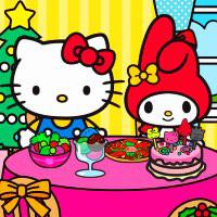 play Hello Kitty And Friends Xmas Dinner