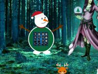 play Christmas Wizard Forest Escape