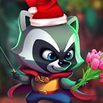 play Yule Magician Raccoon Escape