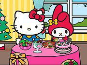 play Hello Kitty And Friends Xmas Dinner