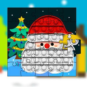 play Christmas Pop It Jigsaw