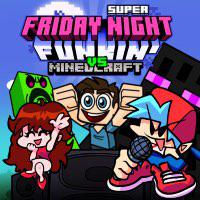 play Super Friday Night Funky Vs Minedcraft