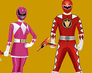 play Power Rangers Dress Up Game