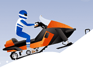 Snowmobile Stunt game