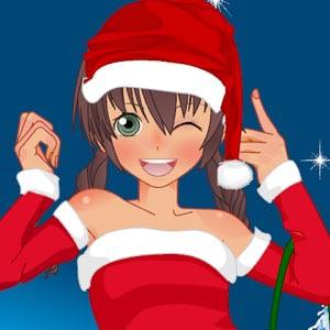 play Rinmaru Anime Christmas Girl - Dress Up