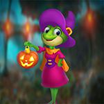 play Pg Halloween Frog Girl Escape