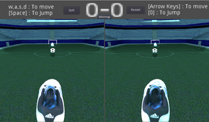 play 2 Player Soccer 3D