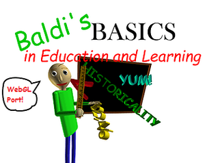 Baldi'S Basics Classic (Webgl Port)