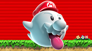 Mario Teams Up With Boo The Ghost