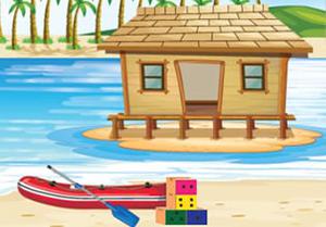 play Little Boy Escape For Swimming
