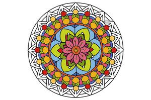 play Mandala Coloring Book