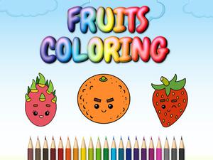 play Fruits Coloring