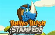 play Rhino Rush Stampede - Play Free Online Games | Addicting