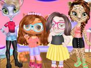 play Kitty Animal Hair Salon