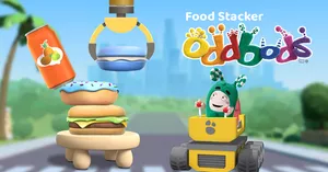 play Oddbods Food Stacker