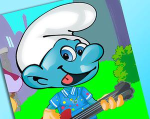 play Smurf Dress Up Game