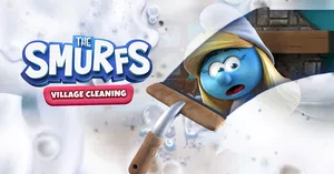 play Smurfs Village Cleaning