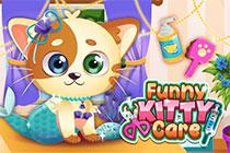 play Funny Kitty Care