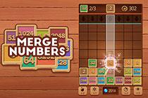 play Merge Numbers Wooden Edition