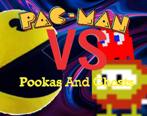 Pacman Vs. Pookas And Ghosts