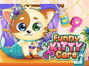 play Funny Kitty Care