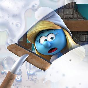 play The Smurfs: Village Cleaning