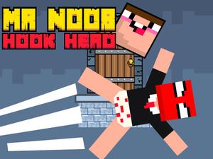 play Mr Noob Hook Hero