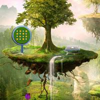 play G2R-Floating World Plants Escape Html5