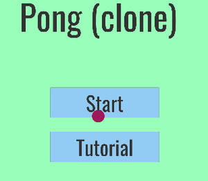 play Pong(Clone)