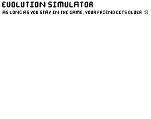 play Evolution Simulator