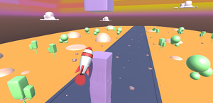 play Flappy Rocket 3D
