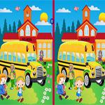 play Spot-The-Difference-School-Bus