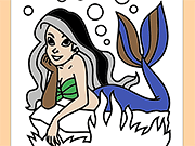 play Princess Mermaid Coloring