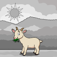 play G2J Cute Goat Hungry Escape