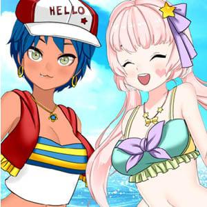 play Anime Summer Twins [Rinmaru Games]