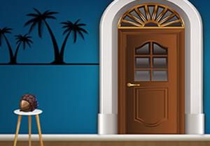 play Blue House Escape 3 (Games 2 Mad)