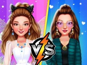 Celebrity Core Fashion Battle - Free Game At Playpink.Com