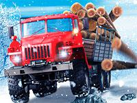 play Truck Driver - Snowy Roads