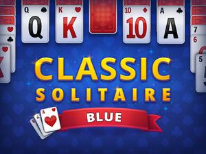 play Classic Solitaire Blue