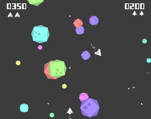 play Asteroids (With My Own Physics Engine)