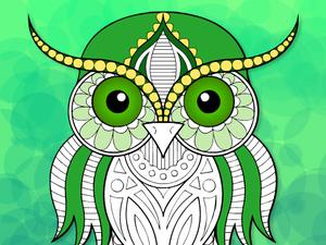 play Zentangle Coloring Book