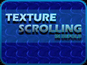 play Texture Scrolling In Defold