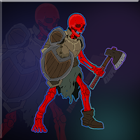 play G2J Red Skeleton Warrior Rescue