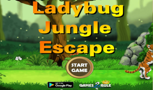 play G2R-Ladybug Jungle Escape Html5