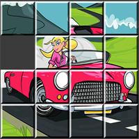 play Barbie-Car-Puzzle
