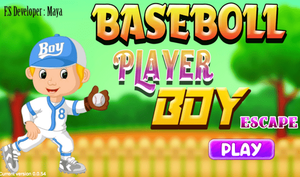 play Baseball Player Boy Escapes In G4K