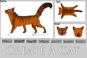 play Create A Cat ~ Warrior Cat Maker